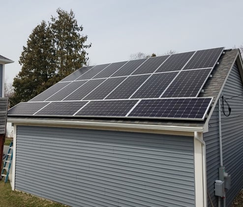 Learn more about Michigan Solar Solutions - garage